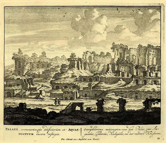 Pieter Schenk - Roma Aeterna. 1705.
