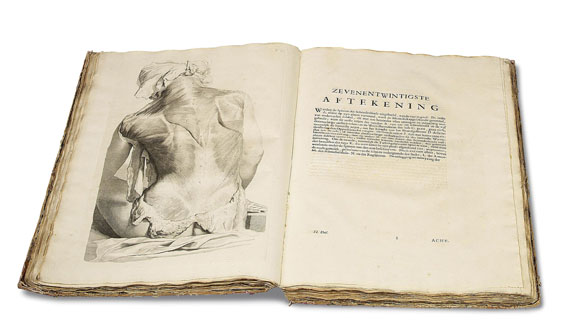 Govard Bidloo - Ontleding des menschelyken lichaams. 1734