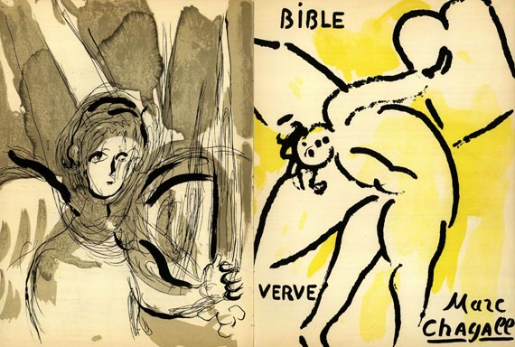 Marc Chagall - Illustrations pour la bible. 1956