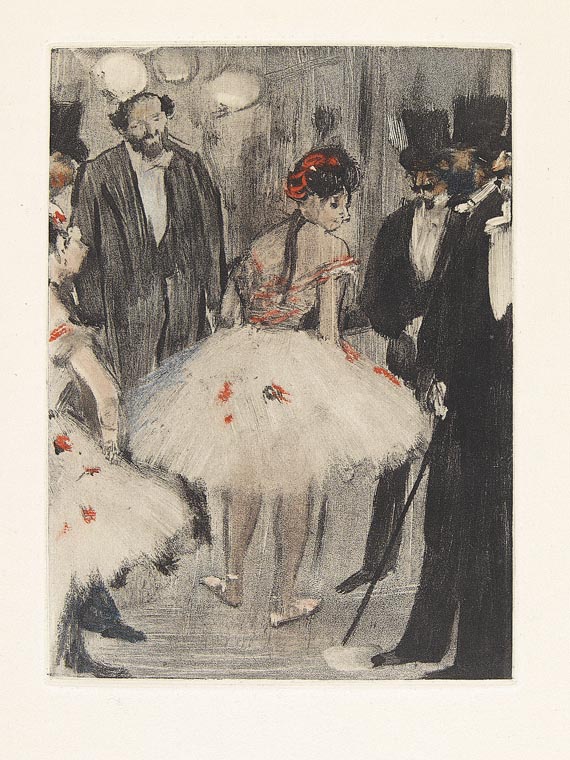 Edgar Degas - Le famille Cardinal. 1939