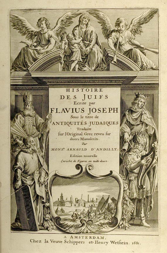Flavius Josephus - Histoire des juifs. 1681