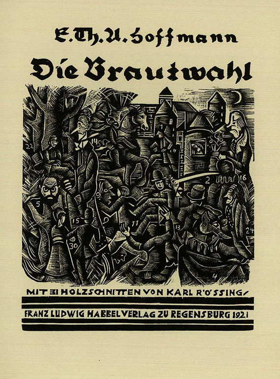 Karl Rössing - Hoffmann, E. T. A., Brautwahl. 1921