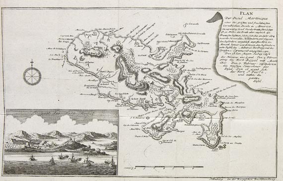 Jean Baptiste Labat - Reisen nach Westindien, 7 Bde. 1782. [12]