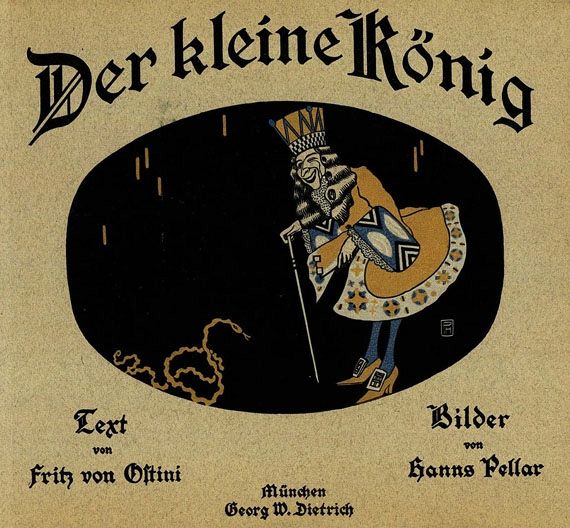 Fritz von Ostini - Der kleine König. 1909