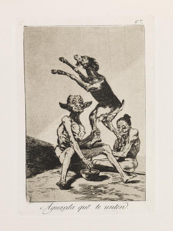 Francisco de Goya - 80 Blätter: Los Caprichos