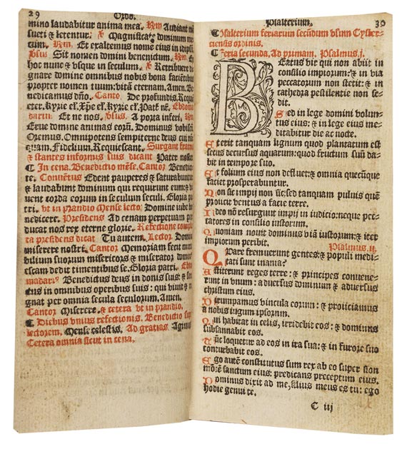 Zisterzienser - Diurnale ad usum sacri ordinis Cysterciensis. 1508