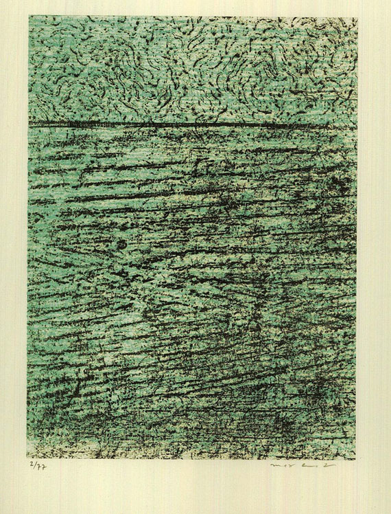 Max Ernst - Seelandschaft mit Kapuziner (1972)