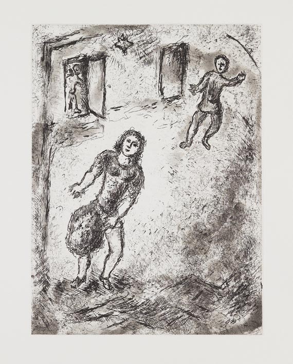 Marc Chagall - Malraux, André, Et sur la terre...Marc Chagall (1977)