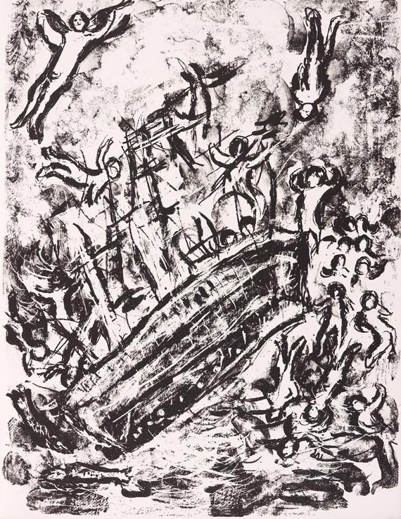 Marc Chagall - Shakespeare: The tempest (1975) - 