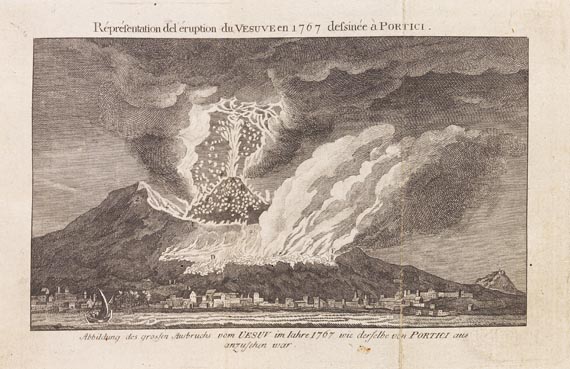 William Douglas Hamilton - Beobachtungen über den Vesuv. 1773