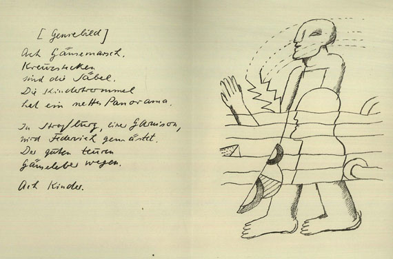 Horst Antes - Hoffmann, D.: Elf Kinder-Gedichte. 1972