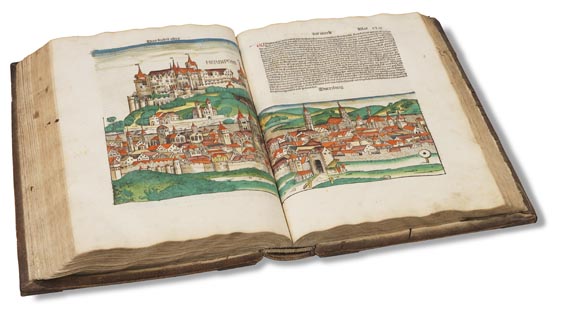 Hartmann Schedel - Weltchronik. 1493 (koloriert, dt. Ausgabe)