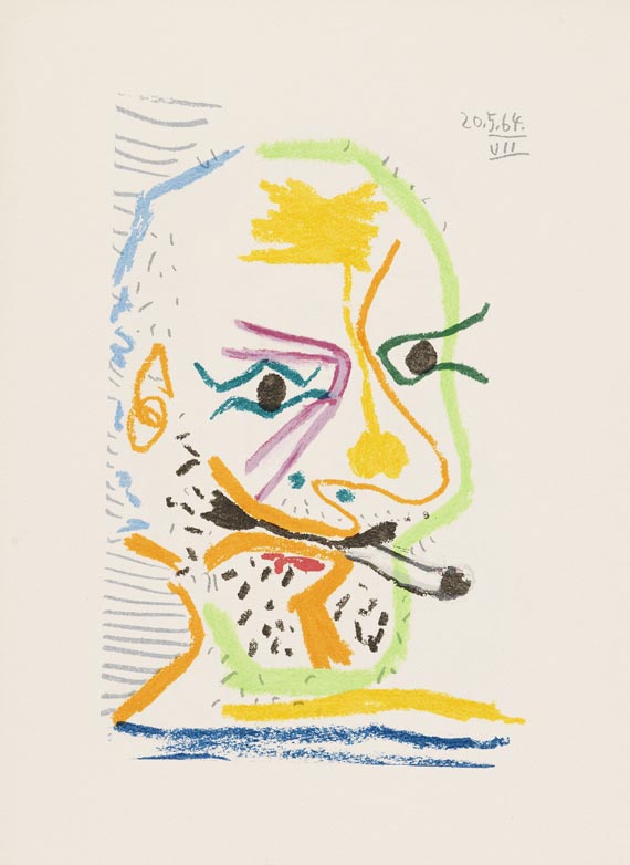 Pablo Picasso - Le gout du bonheur. 1970