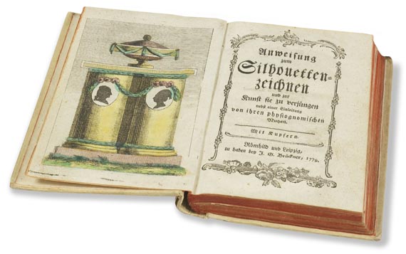 Müller, F. C. - Anweisung zum Silhouettenzeichnen. 1779