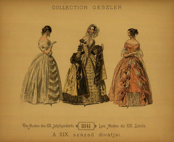 Mode - Geszler, Moden des XIX Jahrhunderts