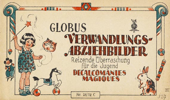 Abziehbilder - Globus Verwandlungs-Abziehbilder. 4 Tle. (80)