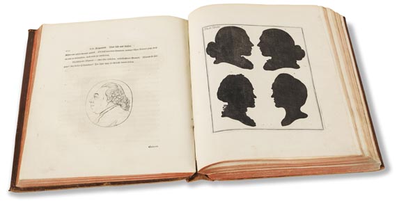 Johann Caspar Lavater - Physiognomische Fragmente. 4 Bde. 1775.