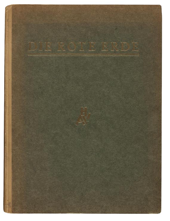 Rote Erde - Die rote Erde. 2 Bde. + 3 Hefte. 1919-23.