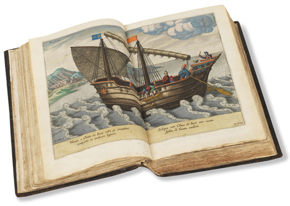 Jan Huygen van Linschoten - Itinerario, Voyage ofte Shipvaert. 1595-96. - 