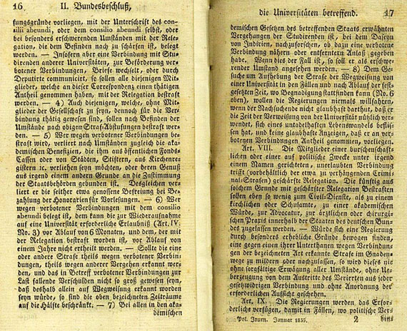   - Konvolut Hannover, 15 Bände. 1767-1895.