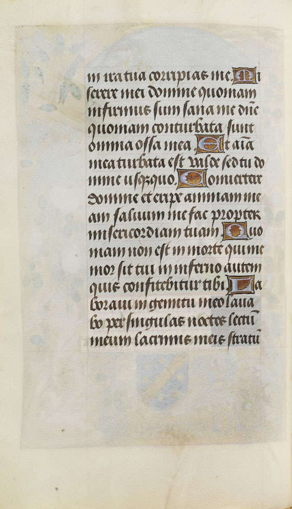  Manuskript - Stundenbuch auf Pergament. Flandern um 1500. - 