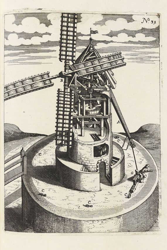 Georg Andreas Böckler - Theatrum machinarum novum. 1661. - 