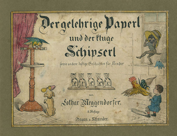 Lothar Meggendorfer - Der gelehrige Paperl.