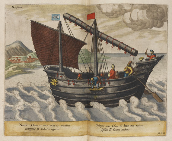 Jan Huygen van Linschoten - Navigatio ac itinerarium. 1599 - 