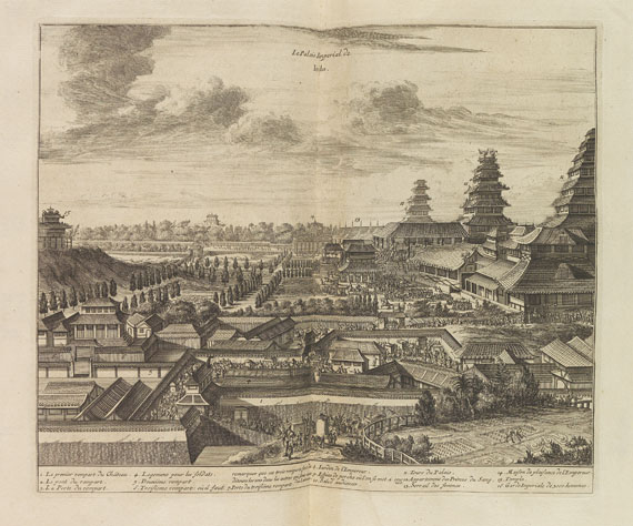 Montanus - Ambassades mémorables. 1680