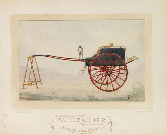   - Album mit 30 kolor. Fotografien der Fa. Mühlbacher. Um 1885 - 
