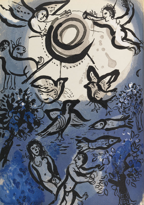 Marc Chagall - Dessins pour la Bible. 1960