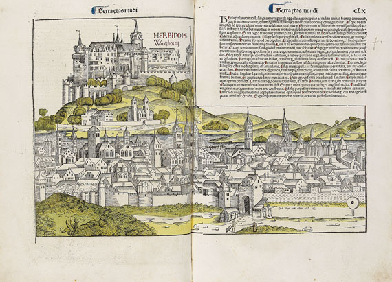 Hartmann Schedel - Weltchronik. 1493. Cincinnius-Exemplar. - 