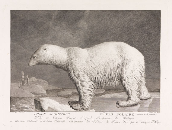 B. G. E. de Lacépède - La ménagerie du Museum National d`Histoire Naturelle. 1800-1801.