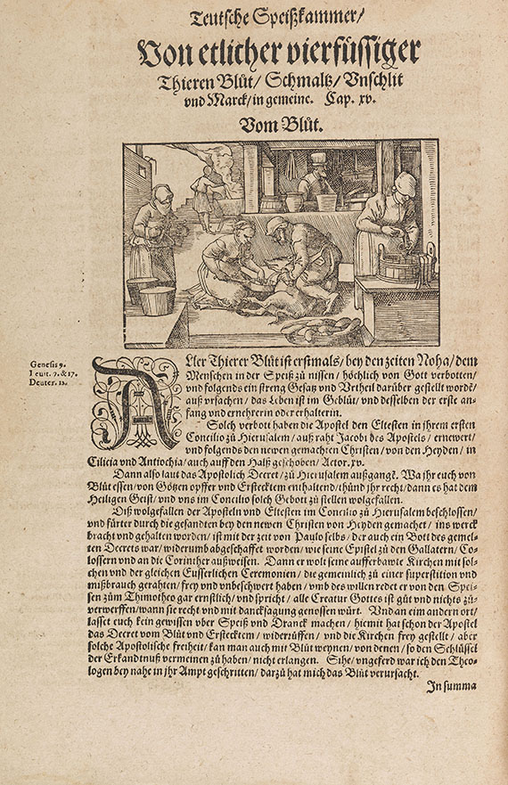 Hieronymus Bock - Kreutterbuch. 1595