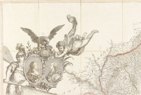  Ungarn - Mappa ... Regni Hungariae (I. Müller / Mollo), Ausg. 1807. Gefaltet in Schuber. - 