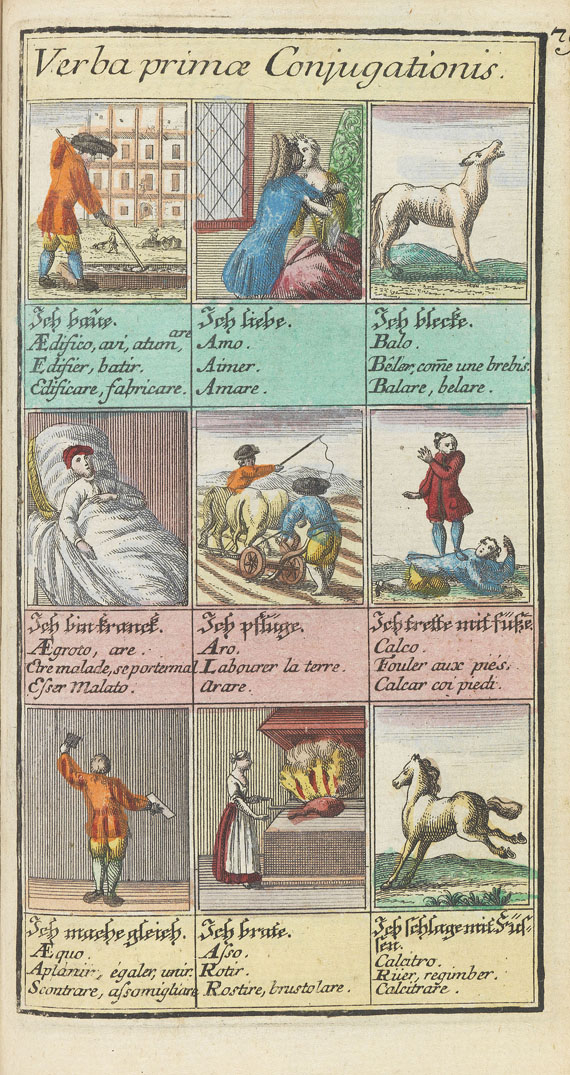   - Kleines Bilder-Cabinet. 1735 - 