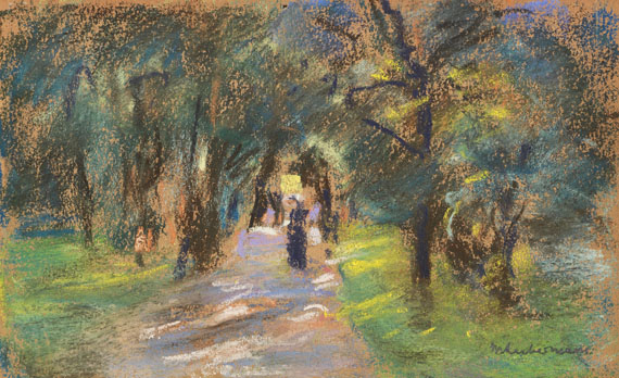 Max Liebermann - Sommerliche Allee