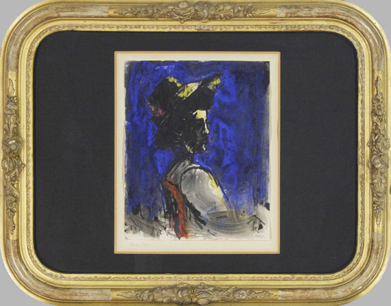 Emil Nolde - Junge Frau - Frame image