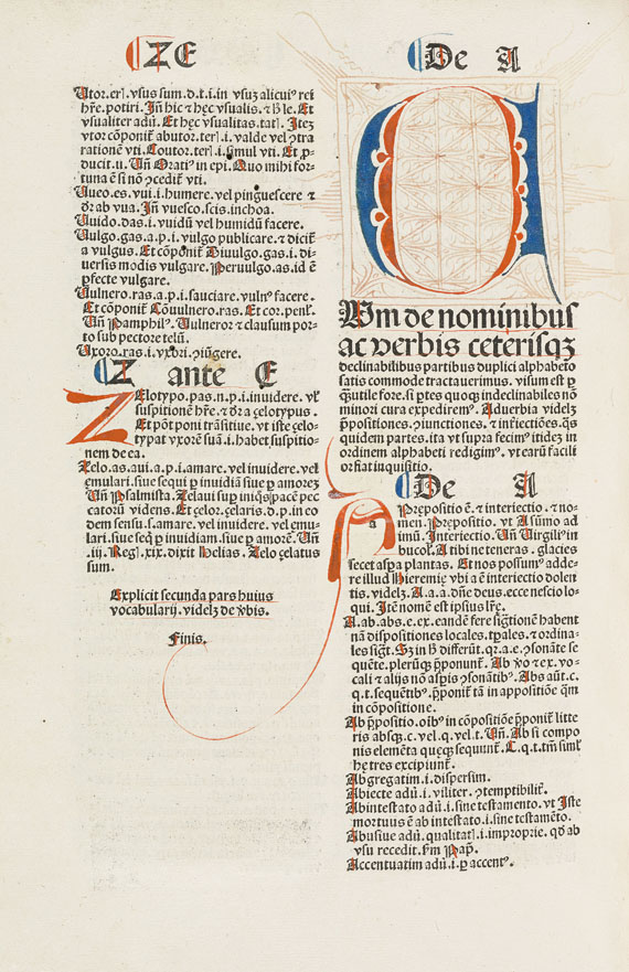 Johannes Reuchlin - Vocabularius breviloquus