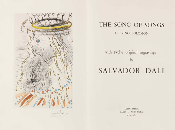 Salvador Dalí - The Song of Songs - 