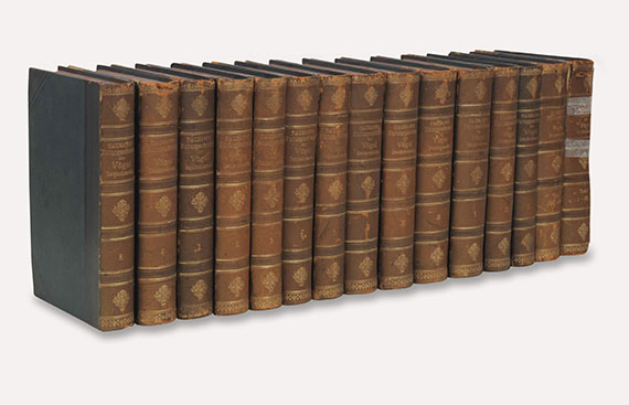Johann Andreas Naumann - Naumanns Naturgeschichte der Vögel. 15 Bände