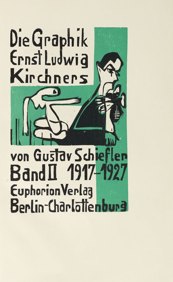 Gustav Schiefler - Die Graphik Ernst Ludwig Kirchners, Band II - 