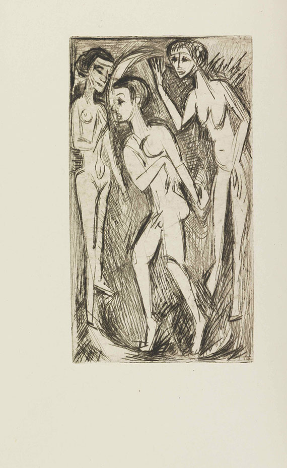 Gustav Schiefler - Die Graphik Ernst Ludwig Kirchners, Band I, Vorzugsausgabe