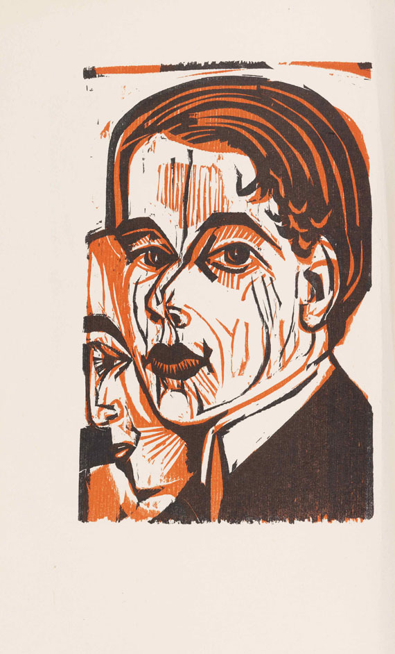 Gustav Schiefler - Die Graphik Ernst Ludwig Kirchners, Band I, Vorzugsausgabe - 