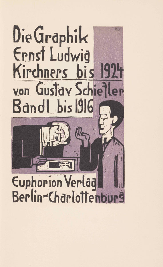 Gustav Schiefler - Die Graphik Ernst Ludwig Kirchners, Band I, Vorzugsausgabe - 
