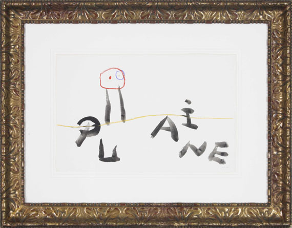 Joan Miró - Putaine - Frame image