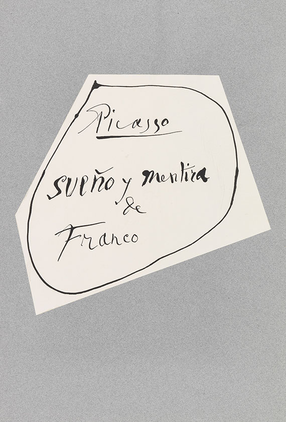 Pablo Picasso - Sueno y mentira de Franco, 1 von 850 Exemplaren - 