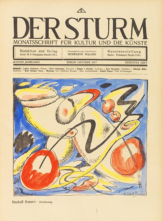 Sturm, Der - Der Sturm. 5 Bände