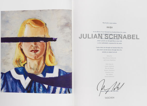 Julian Schnabel - Art Edition 1 - 35: Overpainted Cover