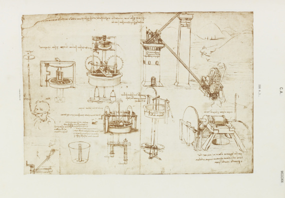 Leonardo da Vinci - Il Codice Atlantico. 8 Bände